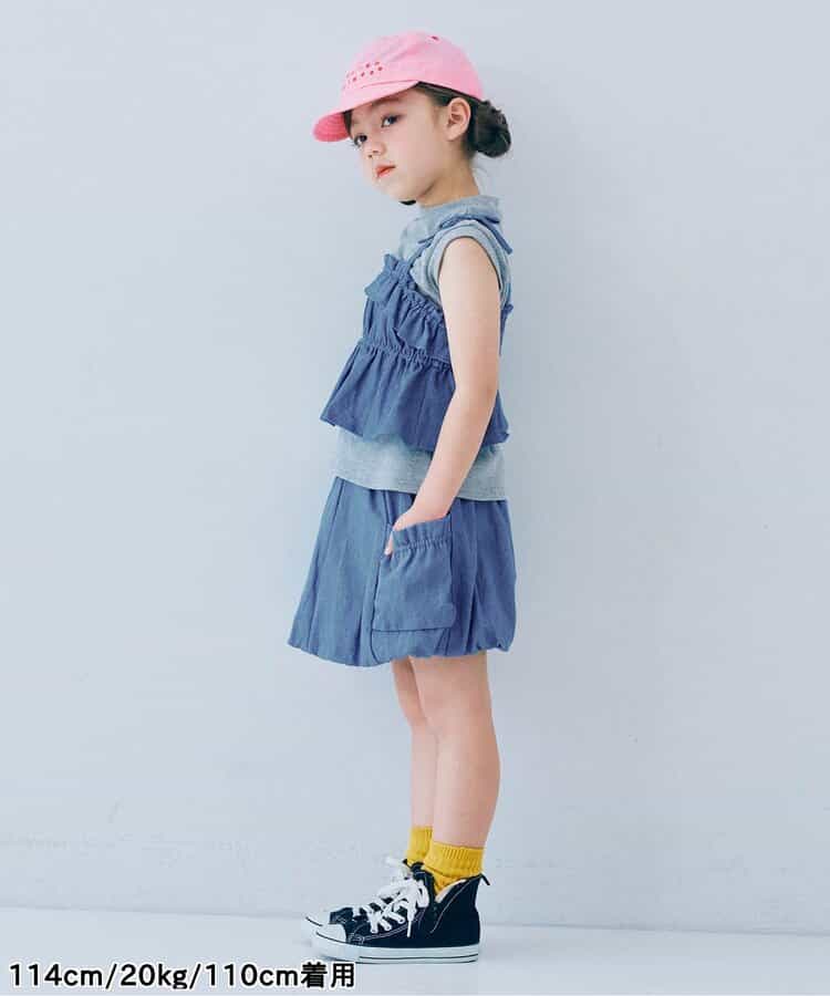 Japanese children's clothing p.prem#r pumpkin skirt pants 80-140cm girls summer PANTS