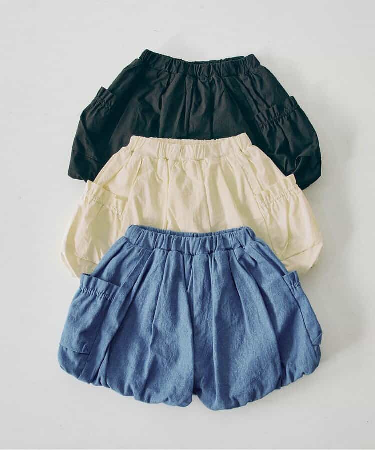 Japanese children's clothing p.prem#r pumpkin skirt pants 80-140cm girls summer PANTS