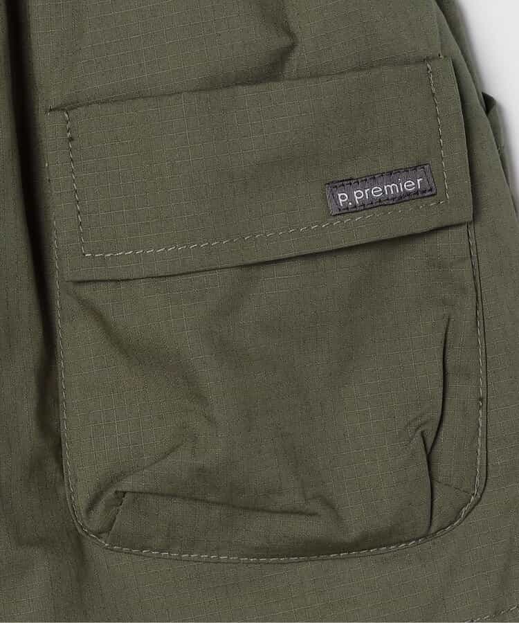 Japanese children's clothing p.prem#r 3D pocket work shorts 80-140cm boys/girls summer PANTS