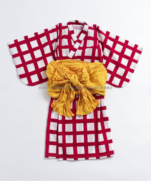 日本童裝 p.prem#r 日本浴衣 90-140cm 女童款 夏季 日本和服 DRESSES