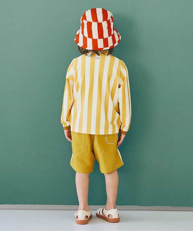 Japanese children's clothing p.prem#r UV protection half-zip swimsuit 80-140cm boys' summer swimsuit special edition