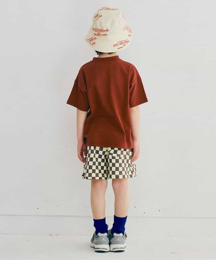 Japanese children's clothing p.prem#r letter print short-sleeved top 80-140cm boys/girls summer TOPS