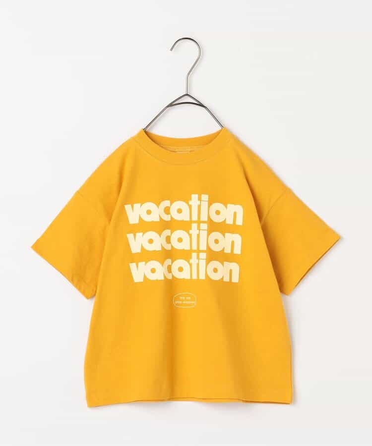 Japanese children's clothing p.prem#r letter print short-sleeved top 80-140cm boys/girls summer TOPS