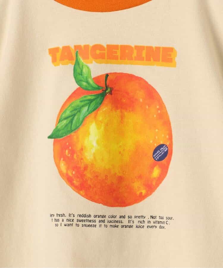 Japanese children's clothing p.prem#r fruit print top 80-140cm boys/girls summer TOPS