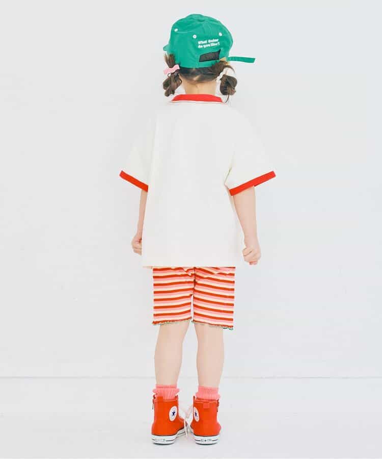 Japanese children's clothing p.prem#r fruit print top 80-140cm boys/girls summer TOPS