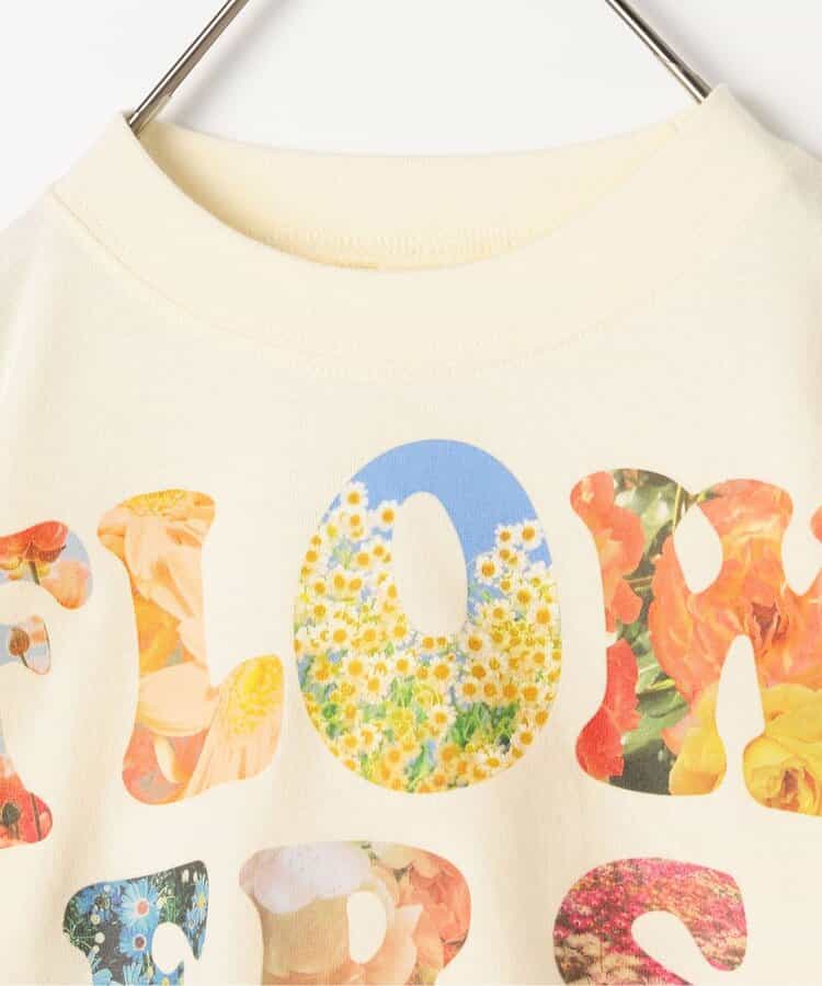 Japanese children's clothing p.prem#r FLOWERS printed tops 80-140cm boys/girls summer TOPS