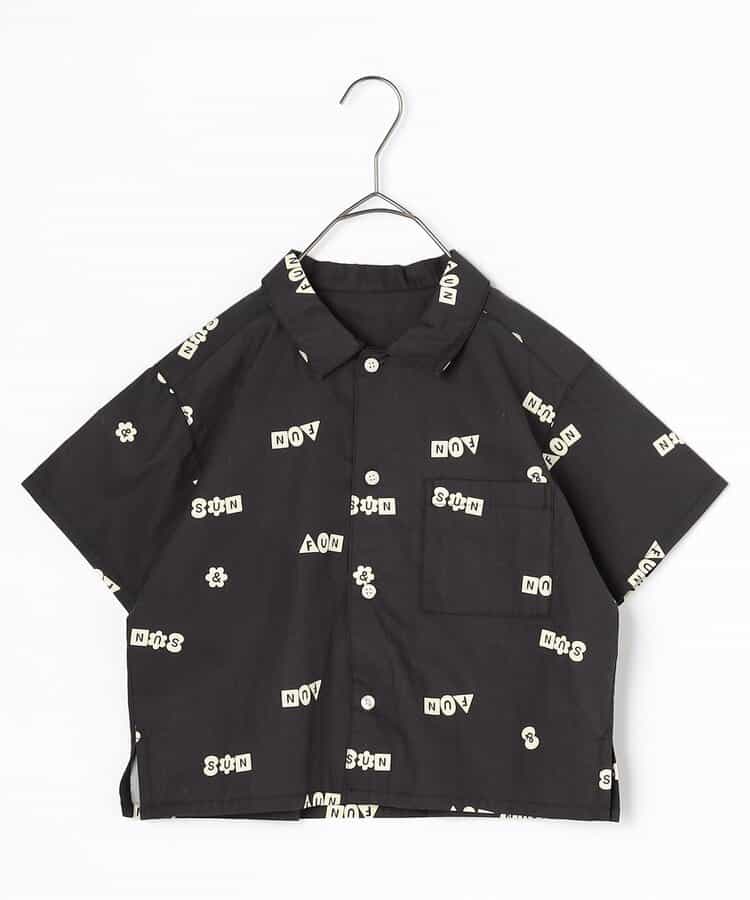 Japanese children's clothing p.prem#r summer shirt 80-140cm boys summer TOPS