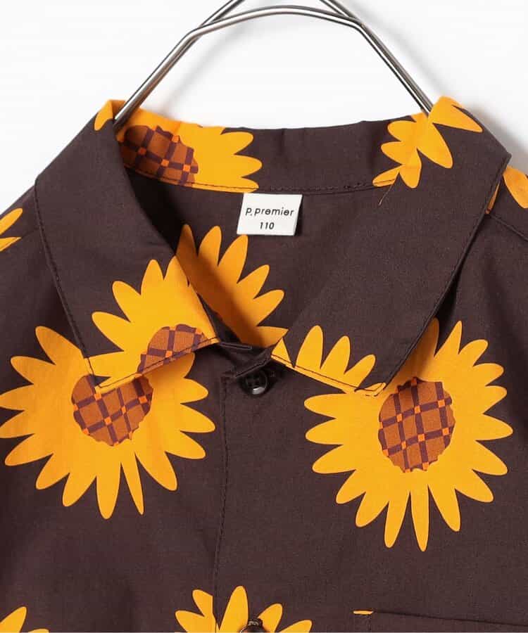 Japanese children's clothing p.prem#r summer shirt 80-140cm boys summer TOPS
