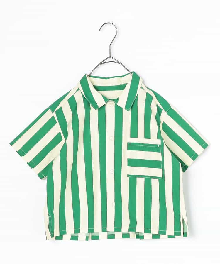 Japanese children's clothing p.prem#r summer shirt 80-140cm boys summer TOPS