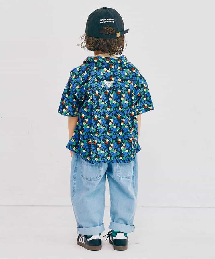 Japanese children's clothing p.prem#r summer shirt 80-140cm boys summer TOPS