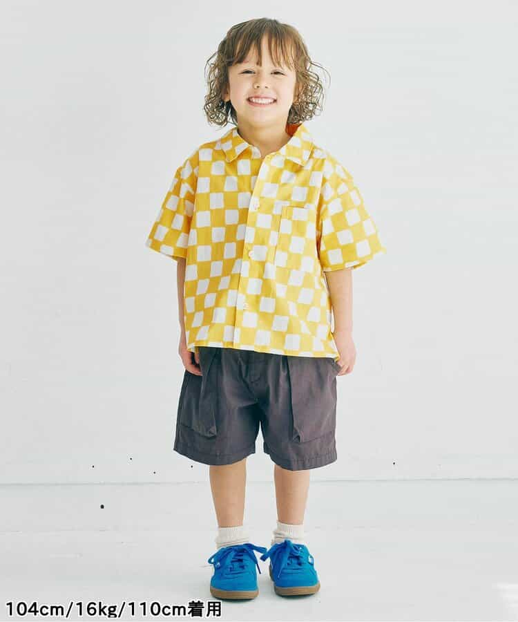 Japanese children's clothing p.prem#r summer shirt 80-140cm boys summer TOPS