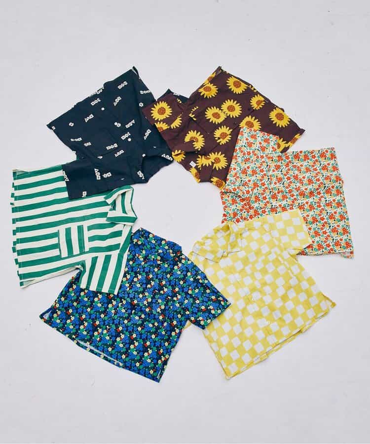 Japanese children's clothing p.prem#r summer shirt 80-140cm boys summer TOPS