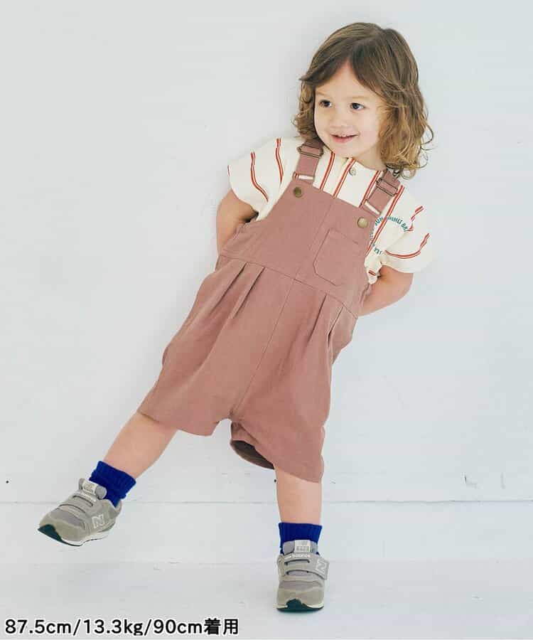 Japanese children's clothing p.prem#r striped sleeveless top 80-140cm boys' summer TOPS
