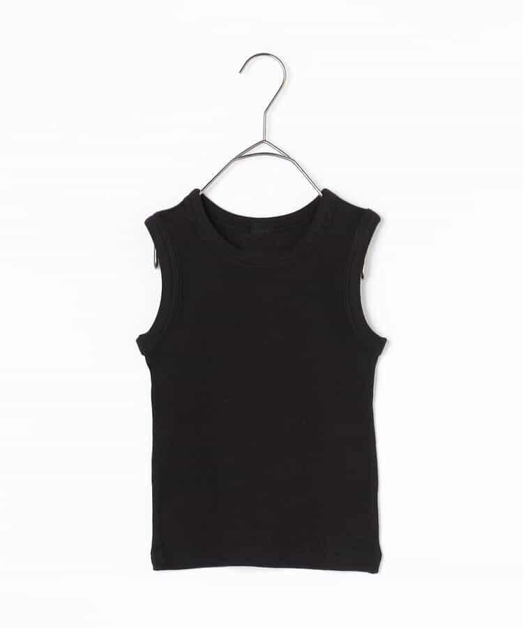 Japanese children's clothing p.prem#r simple ribbed vest 80-140cm boys' summer TOPS