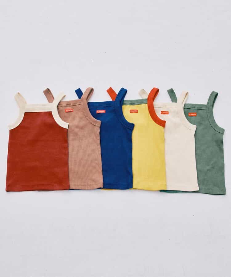 Japanese children's clothing p.prem#r camisole 80-140cm boys/girls summer TOPS