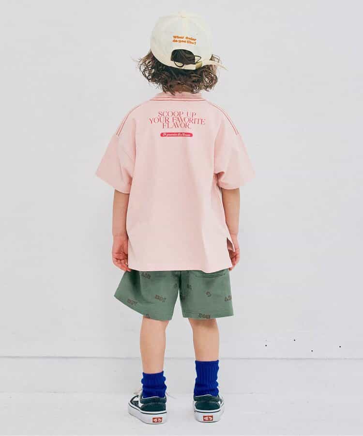 Japanese children's clothing p.prem#r casual shorts 80-140cm boys/girls summer PANTS