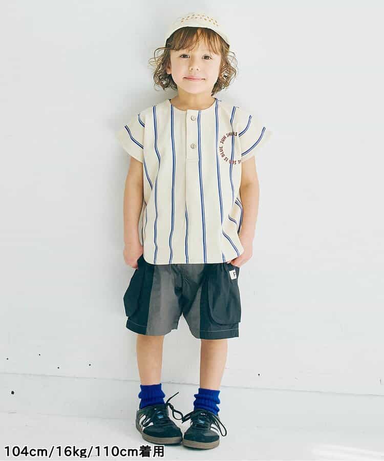 Japanese children's clothing p.prem#r work shorts 80-140cm boys' summer PANTS