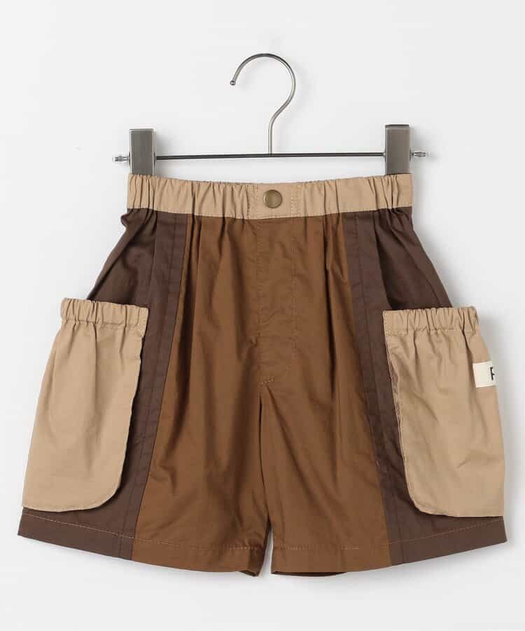 Japanese children's clothing p.prem#r work shorts 80-140cm boys' summer PANTS
