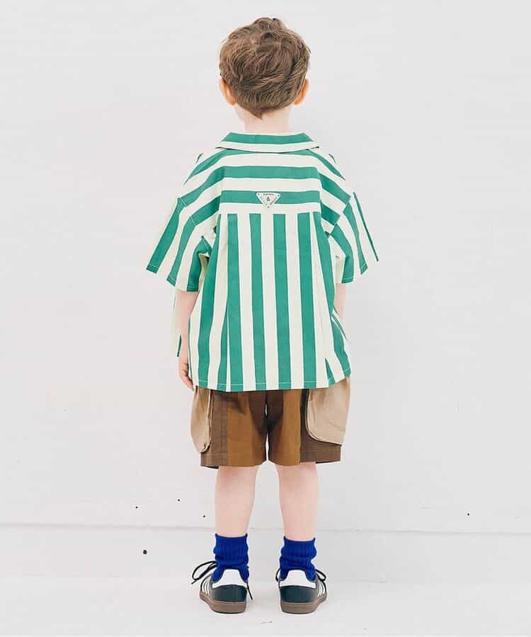Japanese children's clothing p.prem#r work shorts 80-140cm boys' summer PANTS