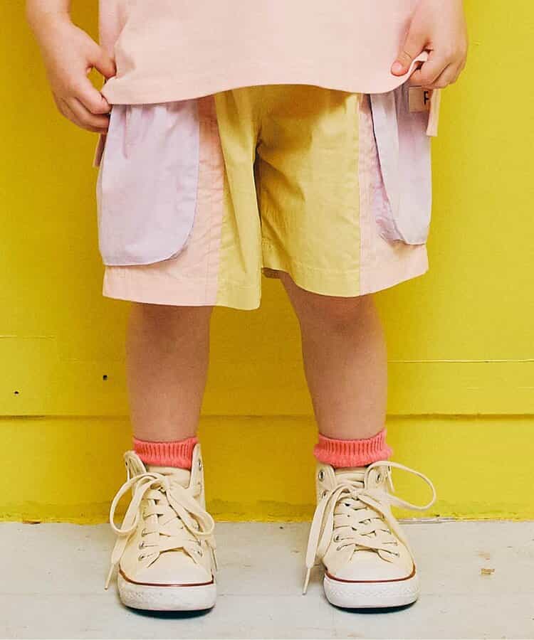 Japanese children's clothing p.prem#r work shorts 80-140cm boys' summer PANTS