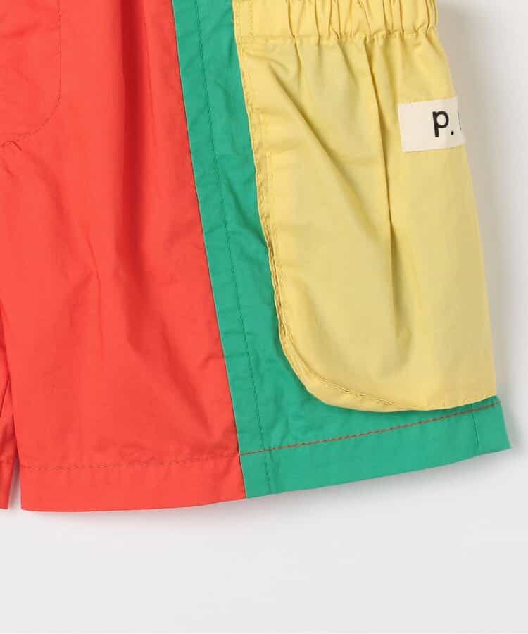 Japanese children's clothing p.prem#r work shorts 80-140cm boys' summer PANTS