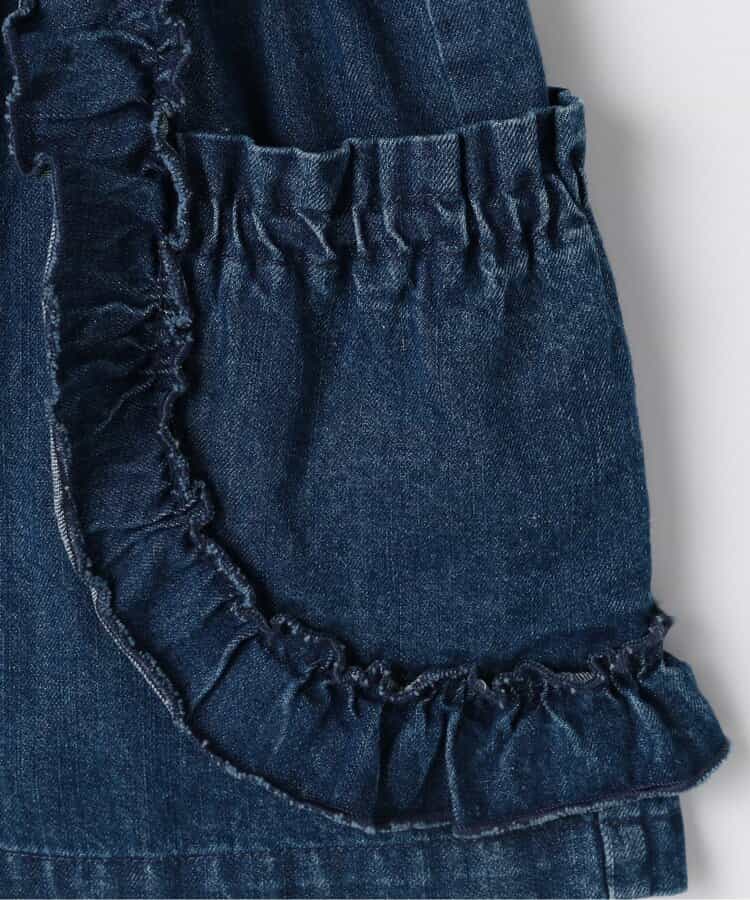 Japanese children's clothing p.prem#r lace pocket shorts 80-140cm girls summer TOPS