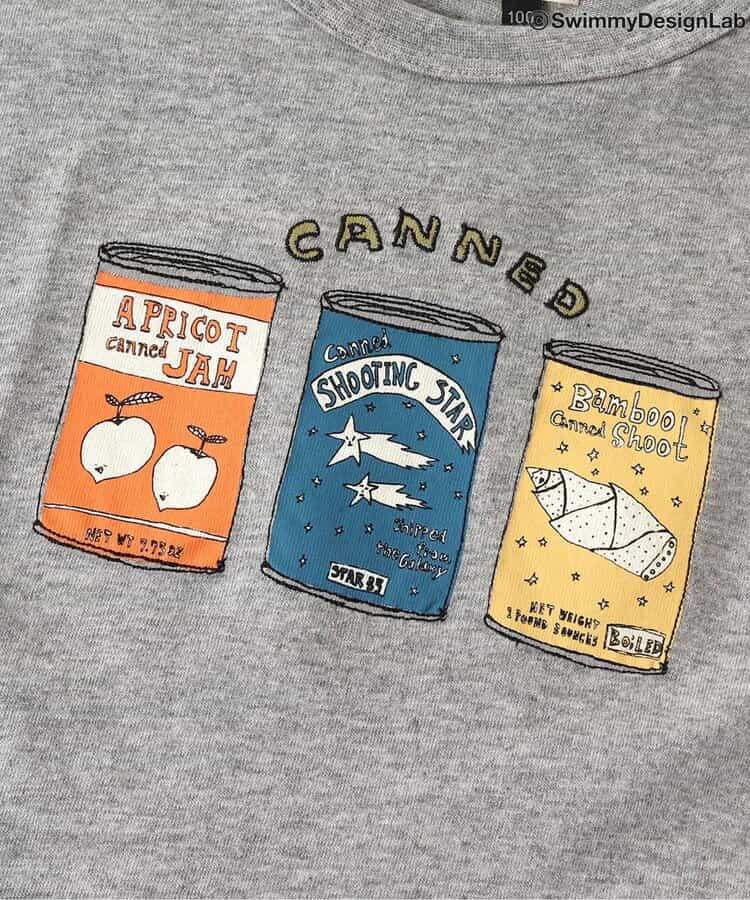 Japanese children's clothing FOKIDS × Swimmy DesignLab HOZONHOZON T-shirt 80-140cm Boys Spring TOPS Other brand children's clothing