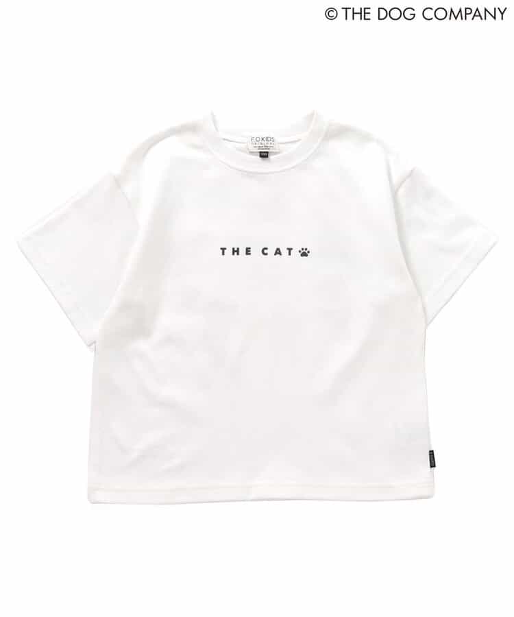 FOKIDS x THE DOG Japanese Children's Clothing: Printed Short-Sleeved Top (80-140cm) for Boys and Girls (Summer) (Other Brands)