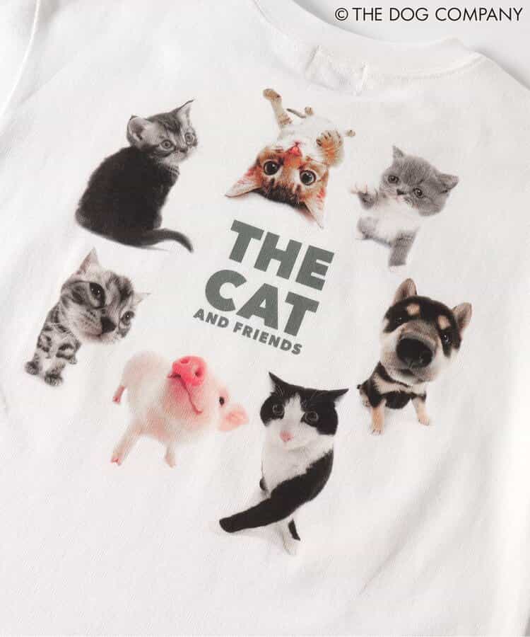 FOKIDS x THE DOG Japanese Children's Clothing: Printed Short-Sleeved Top (80-140cm) for Boys and Girls (Summer) (Other Brands)
