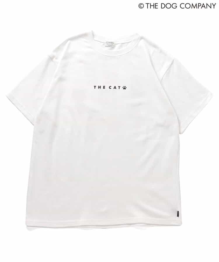 Japanese children's clothing FOKIDS x THE DOG parent-child wear printed short-sleeved top (ML) adult style summer other brand children's clothing TOPS