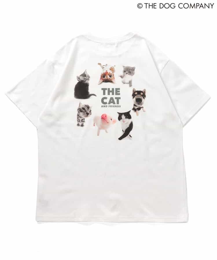 Japanese children's clothing FOKIDS x THE DOG parent-child wear printed short-sleeved top (ML) adult style summer other brand children's clothing TOPS