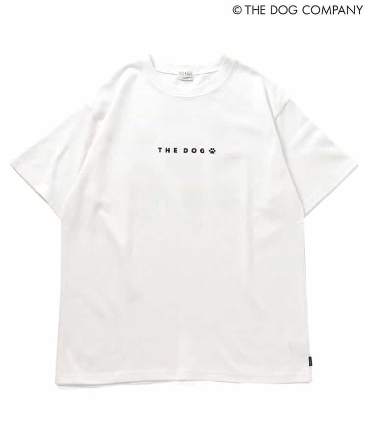 Japanese children's clothing FOKIDS x THE DOG parent-child wear printed short-sleeved top (ML) adult style summer other brand children's clothing TOPS