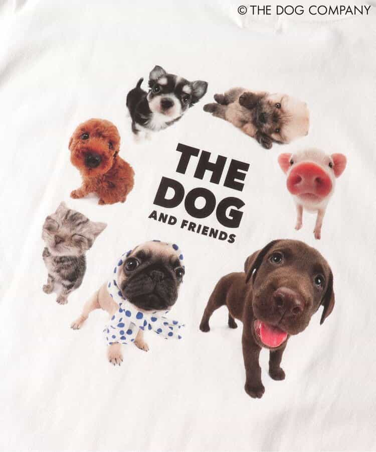 Japanese children's clothing FOKIDS x THE DOG parent-child wear printed short-sleeved top (ML) adult style summer other brand children's clothing TOPS