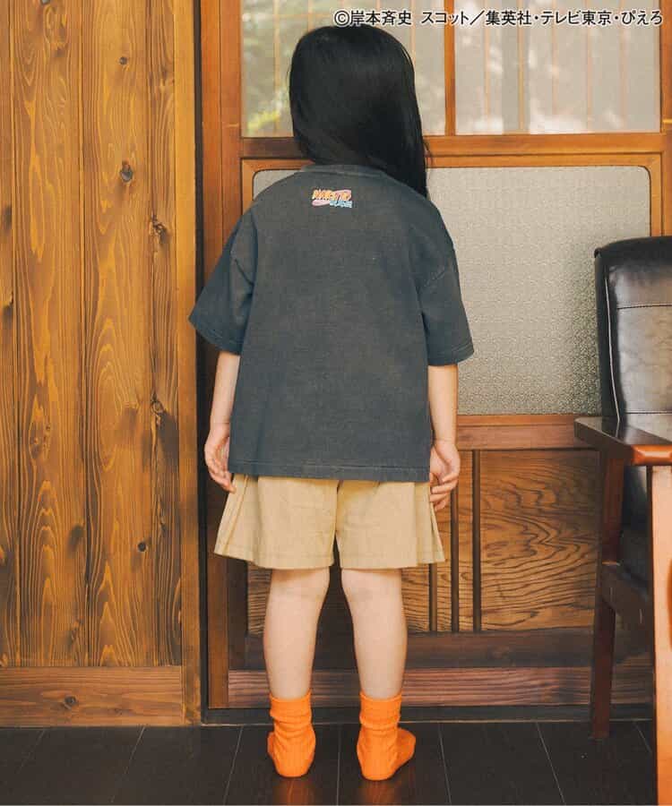 FOKIDS x NARUTO - Japan-made printed short-sleeved tops (100-140cm) for boys and girls. Summer other brand children's clothing TOPS