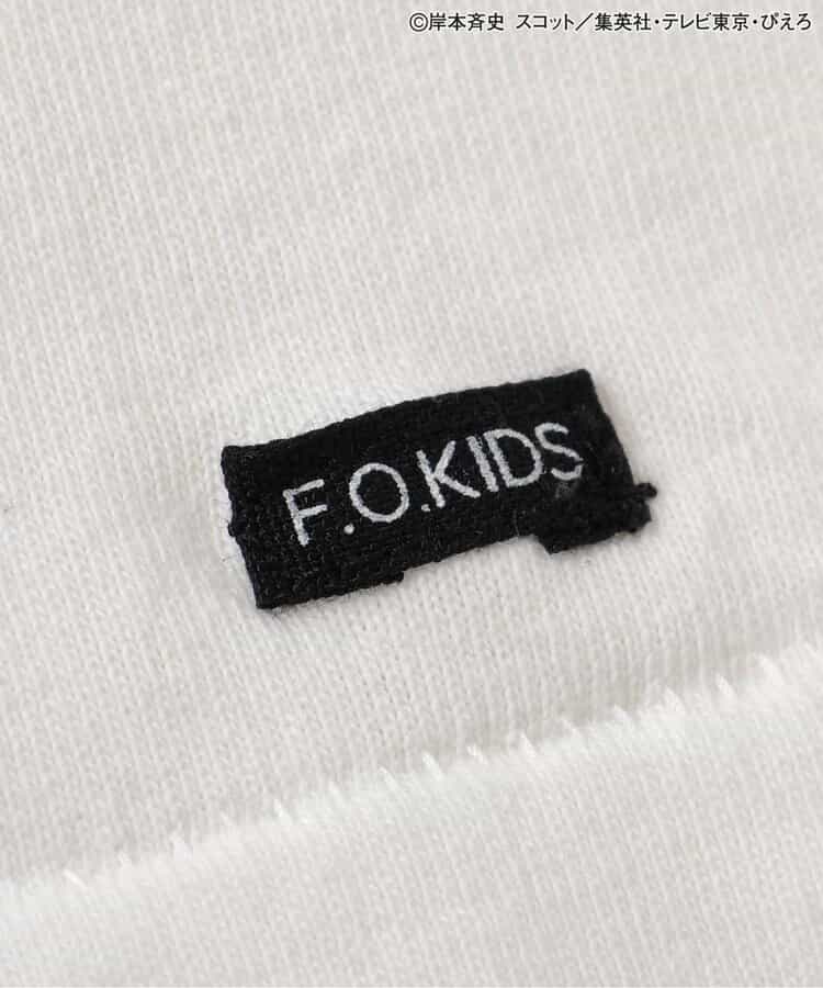 FOKIDS x NARUTO - Japan-made printed short-sleeved tops (100-140cm) for boys and girls. Summer other brand children's clothing TOPS