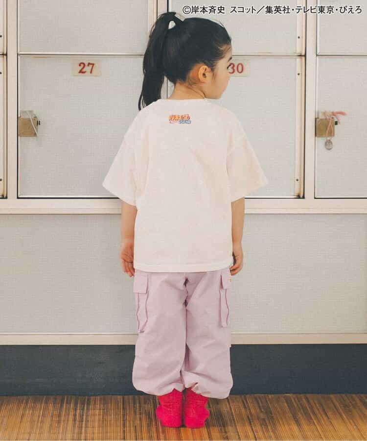 FOKIDS x NARUTO - Japan-made printed short-sleeved tops (100-140cm) for boys and girls. Summer other brand children's clothing TOPS