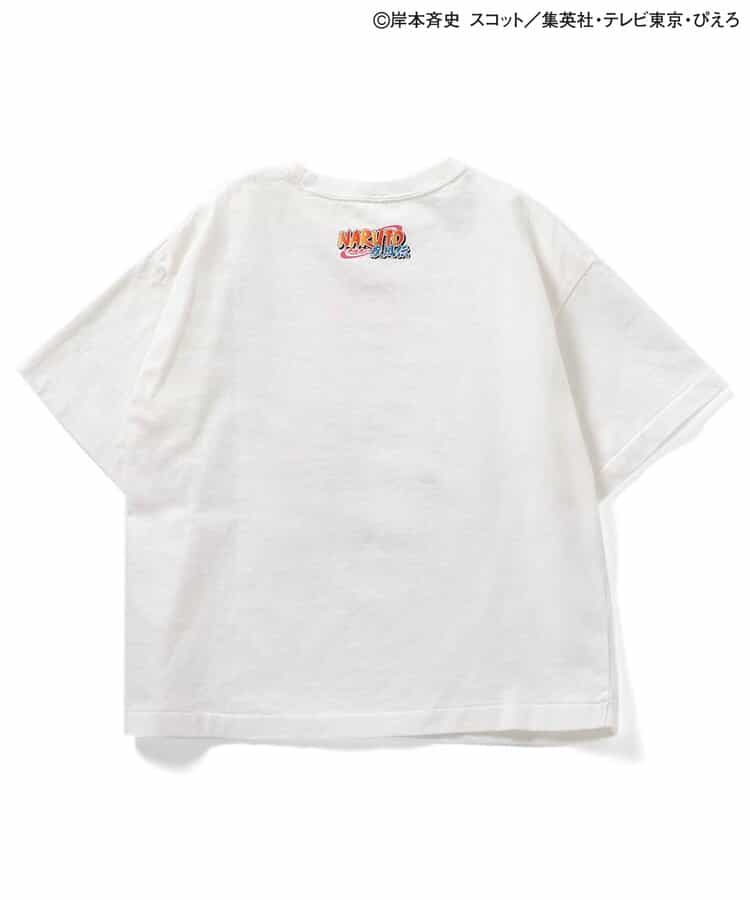 FOKIDS x NARUTO - Japan-made printed short-sleeved tops (100-140cm) for boys and girls. Summer other brand children's clothing TOPS