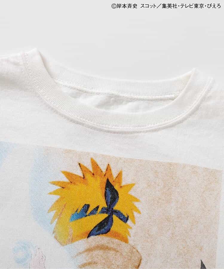 FOKIDS x NARUTO - Japan-made printed short-sleeved tops (100-140cm) for boys and girls. Summer other brand children's clothing TOPS