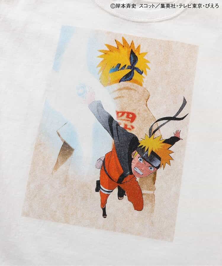 FOKIDS x NARUTO - Japan-made printed short-sleeved tops (100-140cm) for boys and girls. Summer other brand children's clothing TOPS
