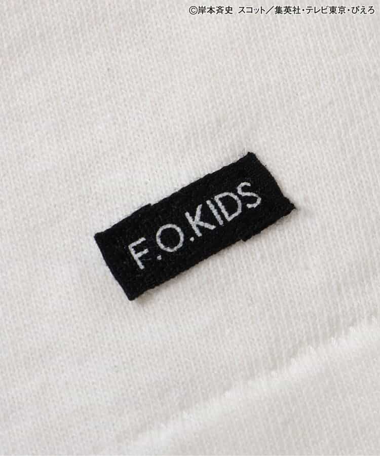 FOKIDS x NARUTO - Japan-made printed short-sleeved tops (100-140cm) for boys and girls. Summer other brand children's clothing TOPS