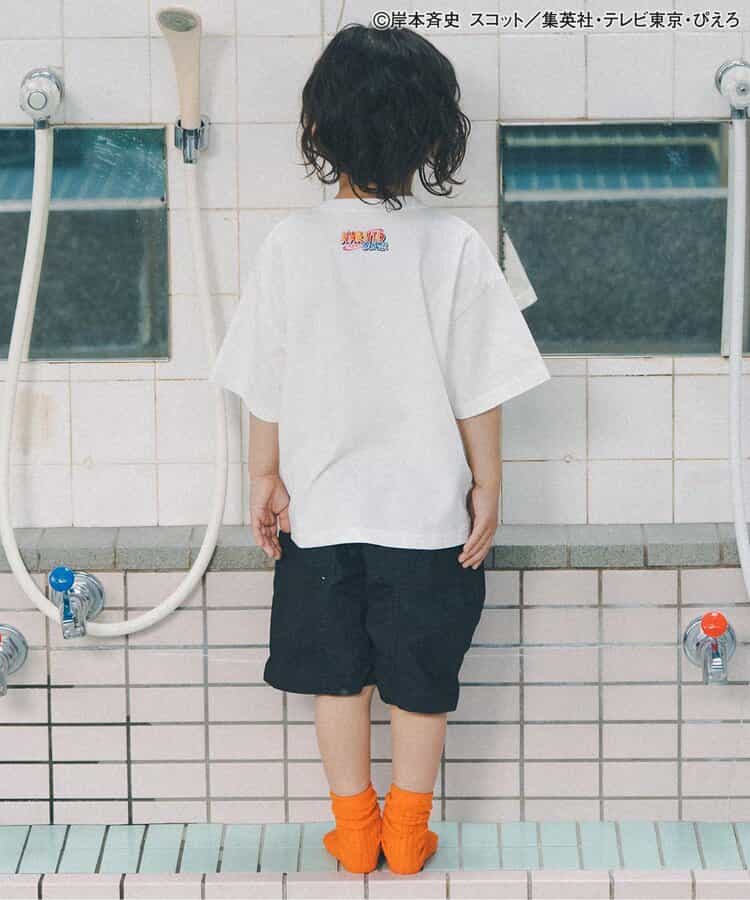 FOKIDS x NARUTO - Japan-made printed short-sleeved tops (100-140cm) for boys and girls. Summer other brand children's clothing TOPS