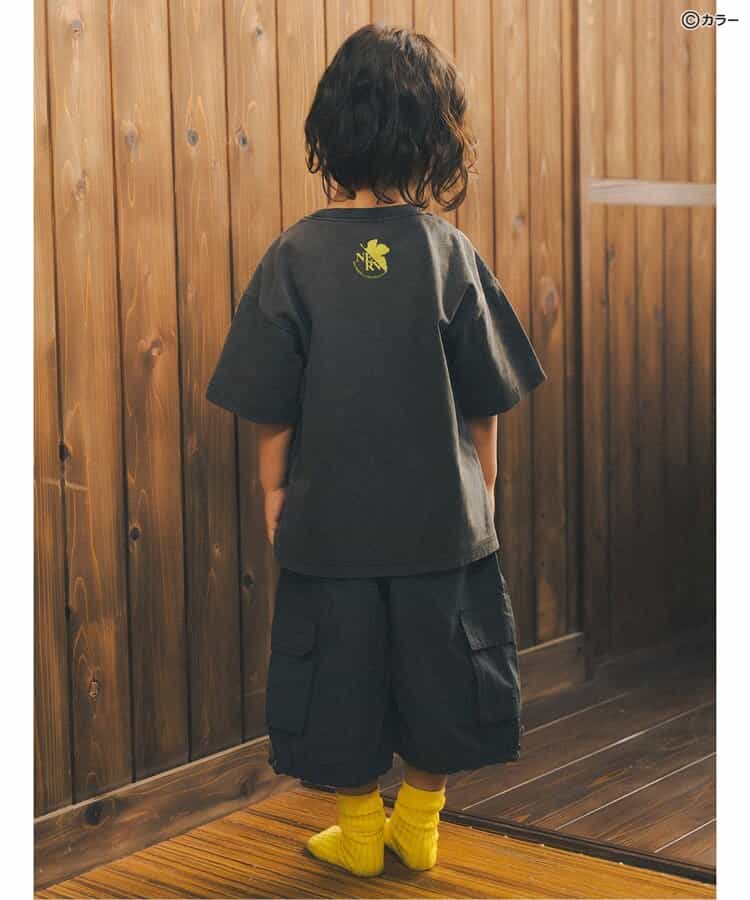 FOKIDS Japan x Neon Genesis Evangelion Print Short-Sleeve Top (100-140cm) for Boys/Girls Summer Other Brands TOPS