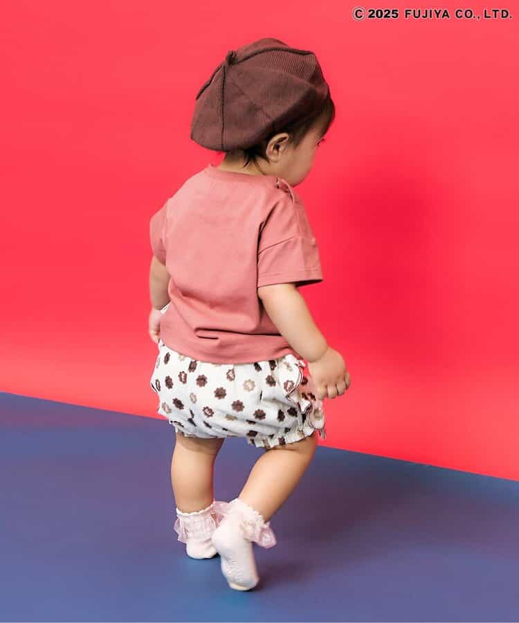 Japanese children's clothing SERAPH x Peko & Poko Milk Girl Print Top 70-140cm Boys/Girls Summer TOPS Other Brand Children's Clothing