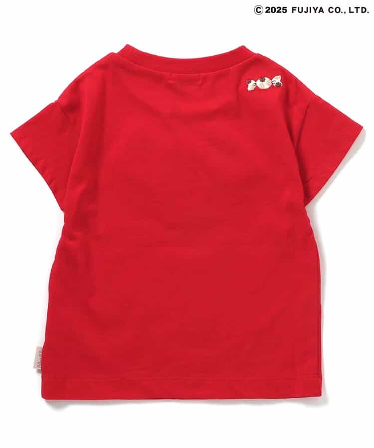 Japanese children's clothing SERAPH x Peko & Poko Milk Girl Print Top 70-140cm Boys/Girls Summer TOPS Other Brand Children's Clothing