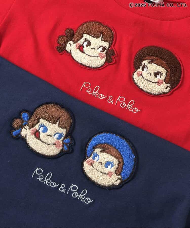 Japanese children's clothing SERAPH x Peko & Poko Milk Girl Print Top 70-140cm Boys/Girls Summer TOPS Other Brand Children's Clothing