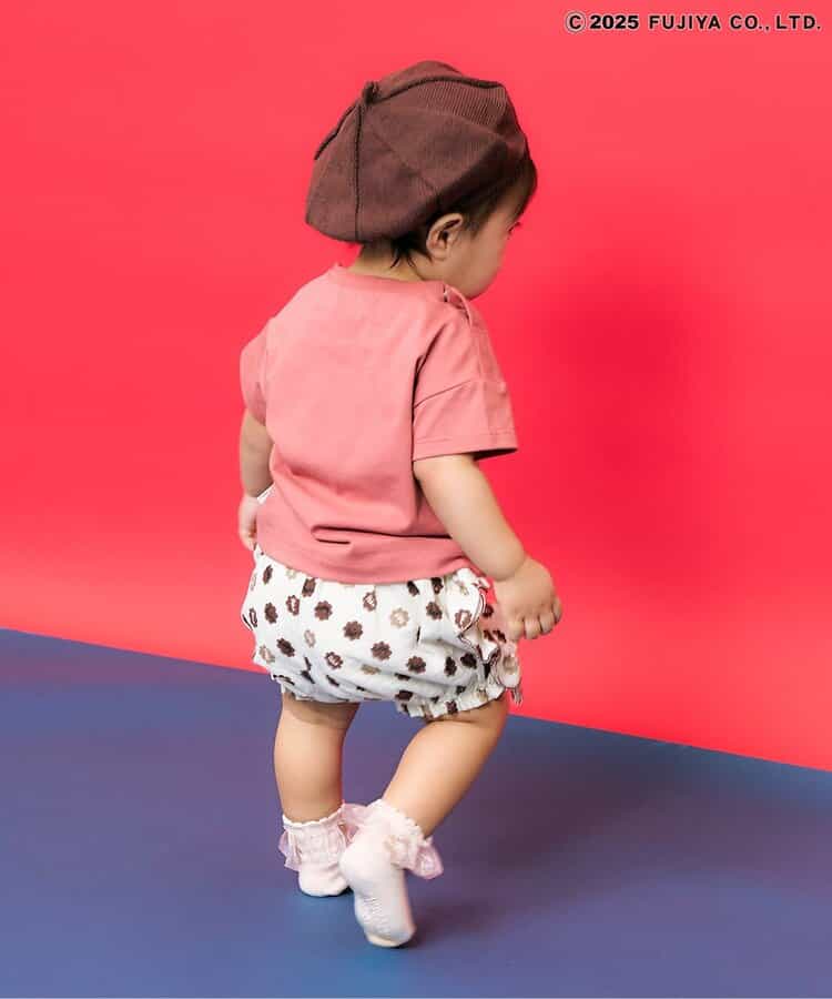 Japanese children's clothing SERAPH x Peko & Poko Milk Girl Candy Shorts 70-90cm Girls' Newborn Baby Summer PANTS Other Brand Children's Clothing