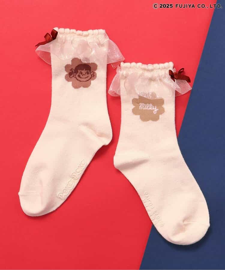 SERAPH x Peko & Poko Socks (1 pair, 13-21cm) Direct from Japan