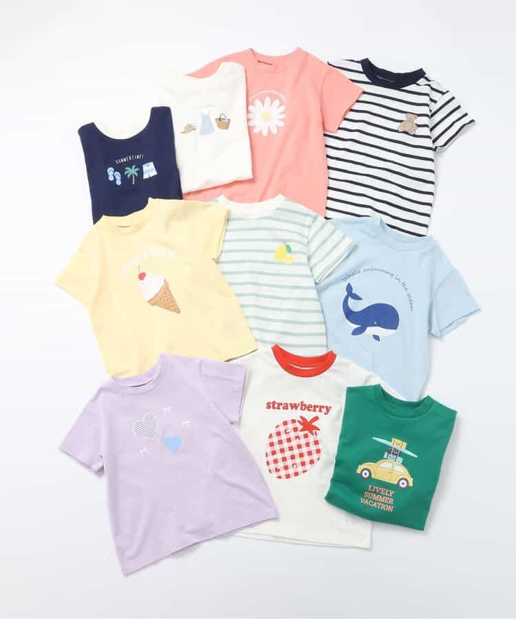 日本童裝 apres les cours 各種圖案印花短袖上衣 80-140cm 男童款/女童款 夏季 TOPS