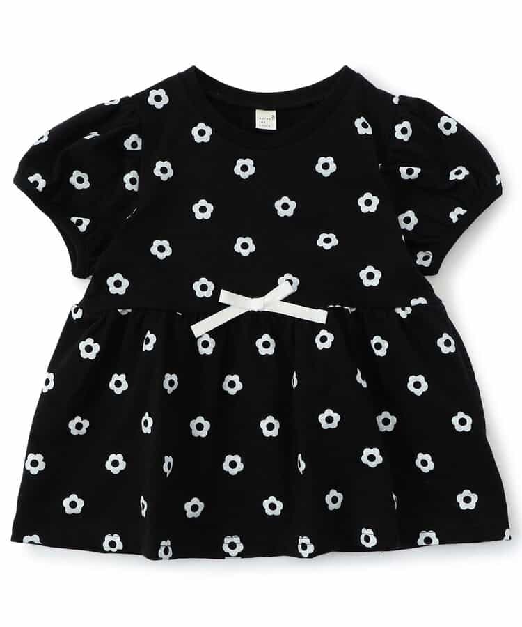 Japanese children's clothing apres les cours ruffled puff sleeve top 80-140cm girls summer TOPS