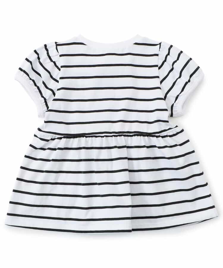 Japanese children's clothing apres les cours ruffled puff sleeve top 80-140cm girls summer TOPS